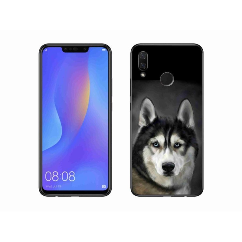 Gél tok mmCase mobil Huawei Nova 3i - husky