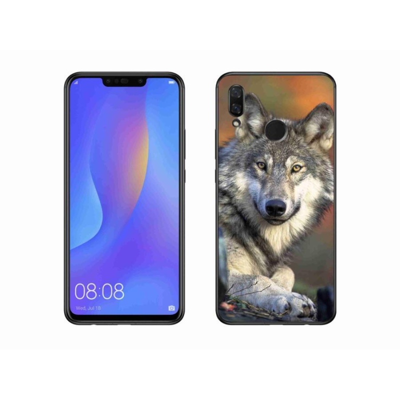 Gél tok mmCase mobil Huawei Nova 3i - farkas