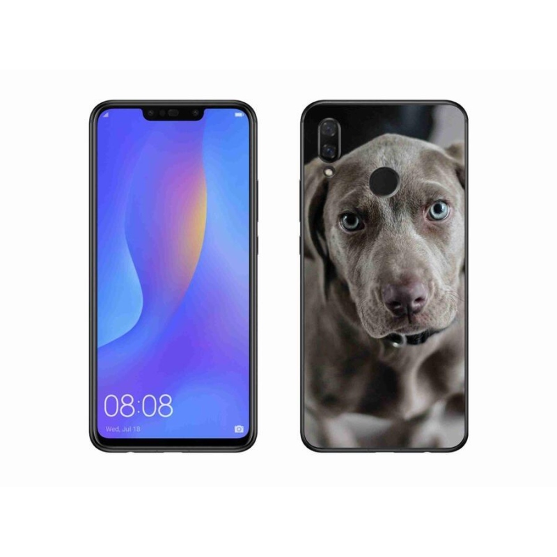 Gél tok mmCase mobil Huawei Nova 3i - výmarský ohař