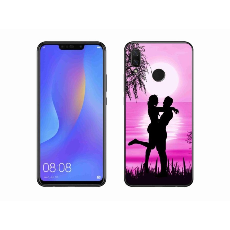 Gél tok mmCase a mobil Huawei Nova 3i - naplemente