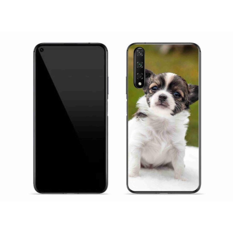 Gél tok mmCase mobil Huawei Nova 5T - chihuahua 4