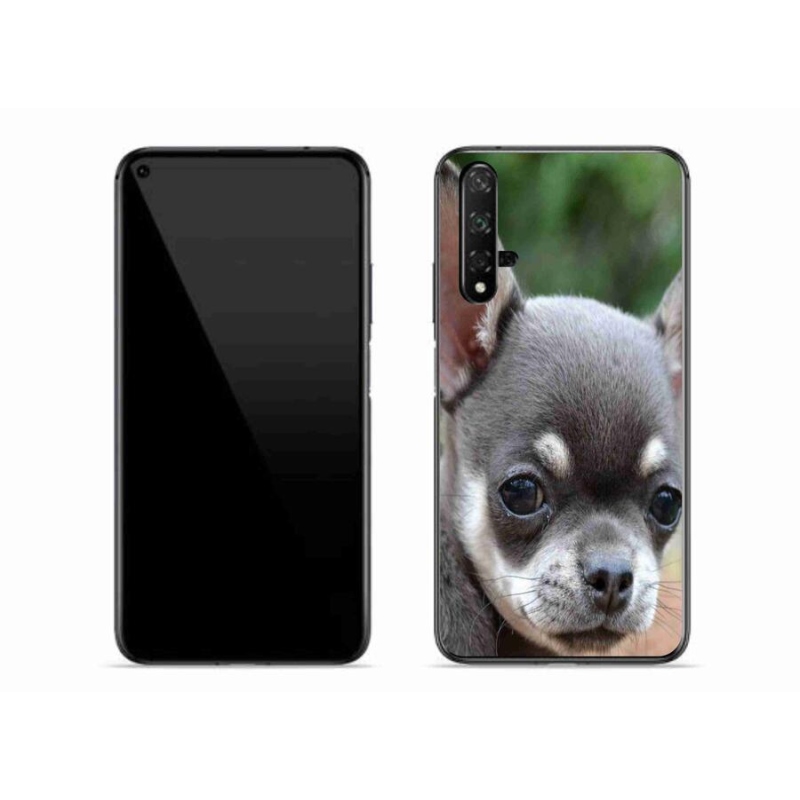 Gél tok mmCase mobil Huawei Nova 5T - chihuahua