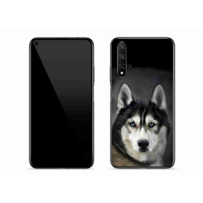Gél tok mmCase mobil Huawei Nova 5T - husky