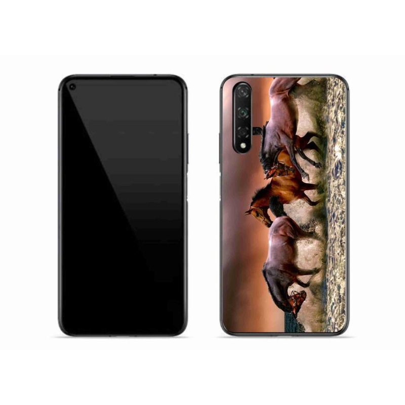 Gél tok mmCase mobil Huawei Nova 5T - lovak 1