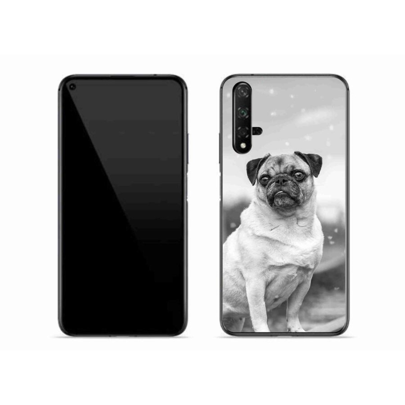 Gél tok mmCase a Huawei Nova 5T számára - mopsz