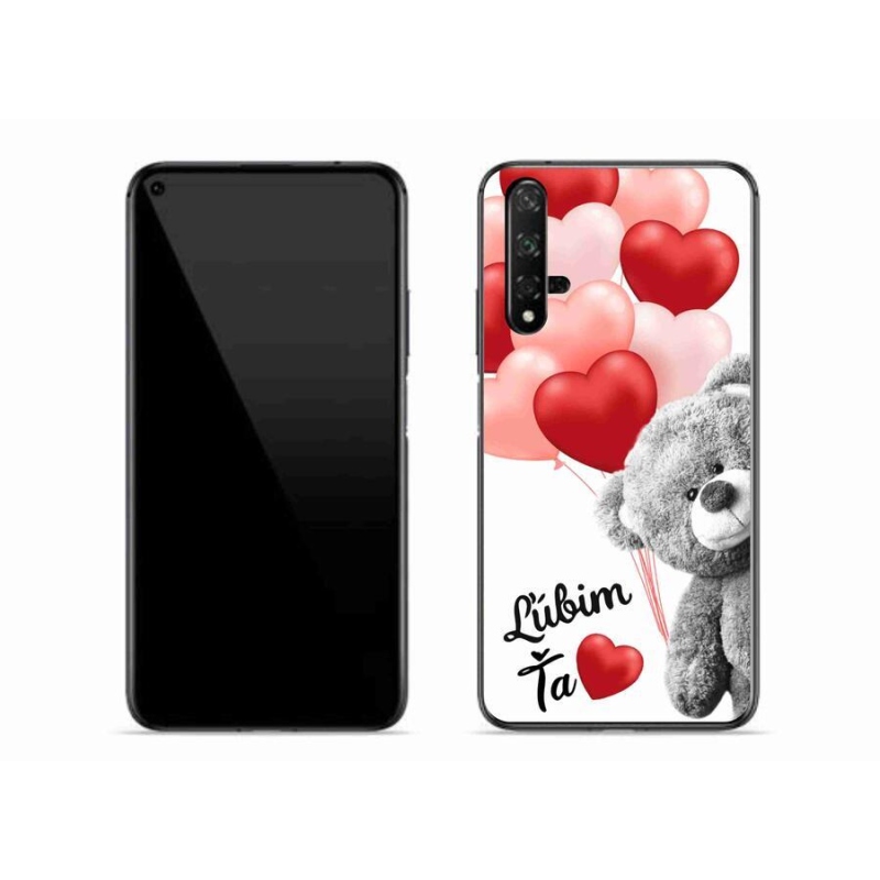 Gél tok mmCase mobil Huawei Nova 5T - I love you en