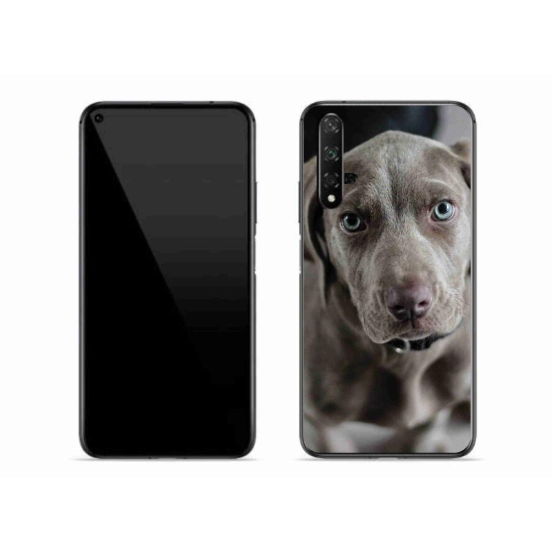 Gél tok mmCase mobil Huawei Nova 5T - výmarský ohař