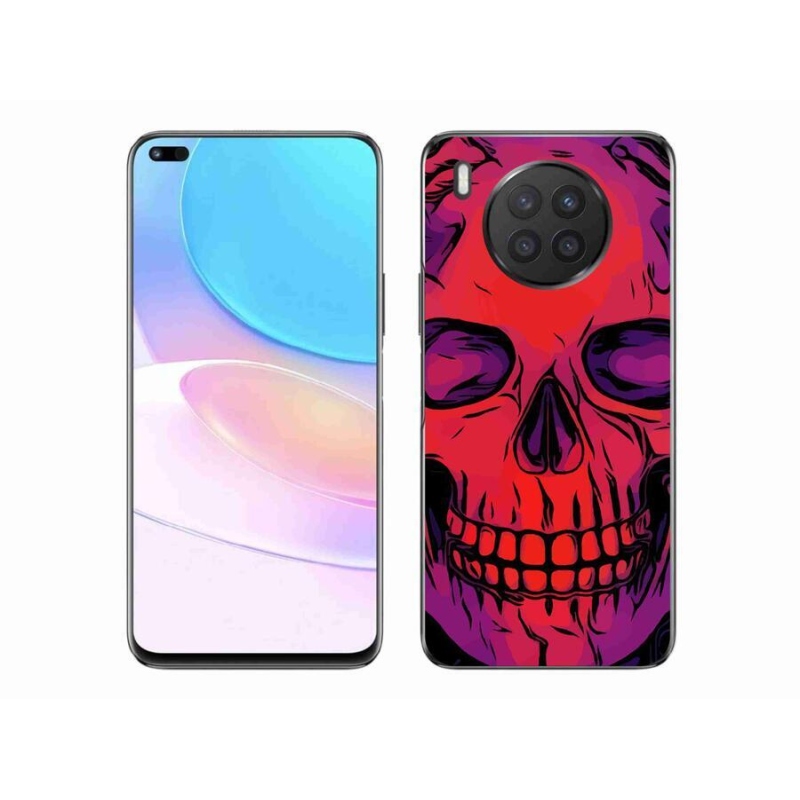 Gél tok mmCase mobil Huawei Nova 8i - koponya