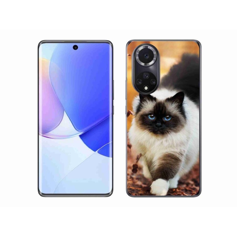 Gél tok mmCase mobil Huawei Nova 9 - macska