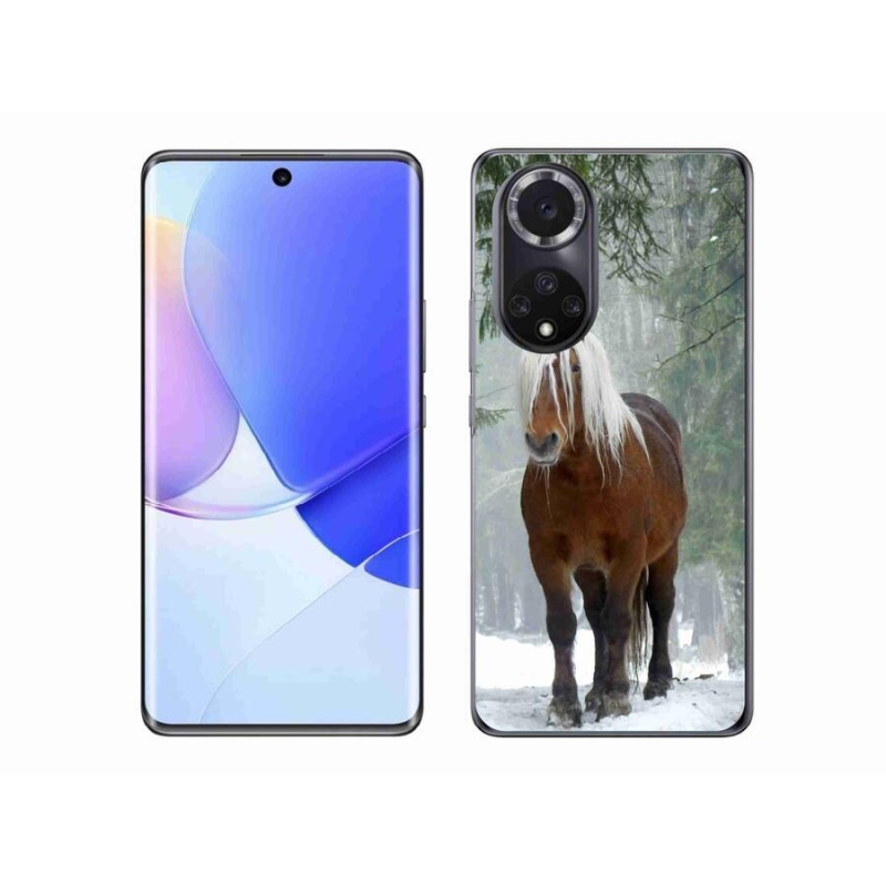 Gél tok mmCase mobil Huawei Nova 9 - ló az erdőben