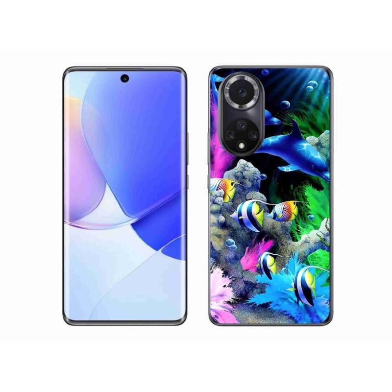 Gél tok mmCase a mobil Huawei Nova 9 - tengeri világhoz