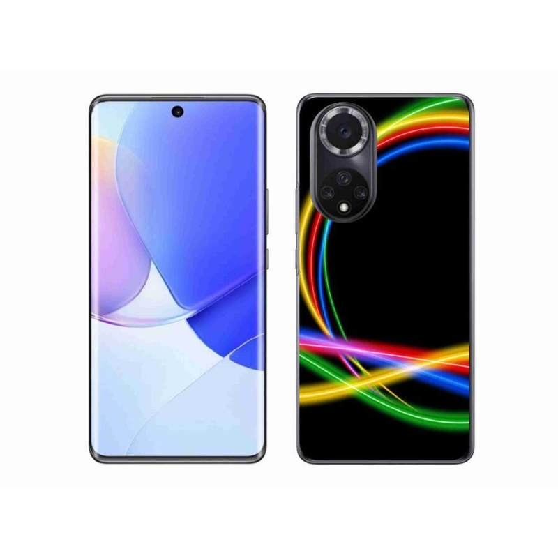 Gél tok mmCase a mobil Huawei Nova 9 - neon körökhöz