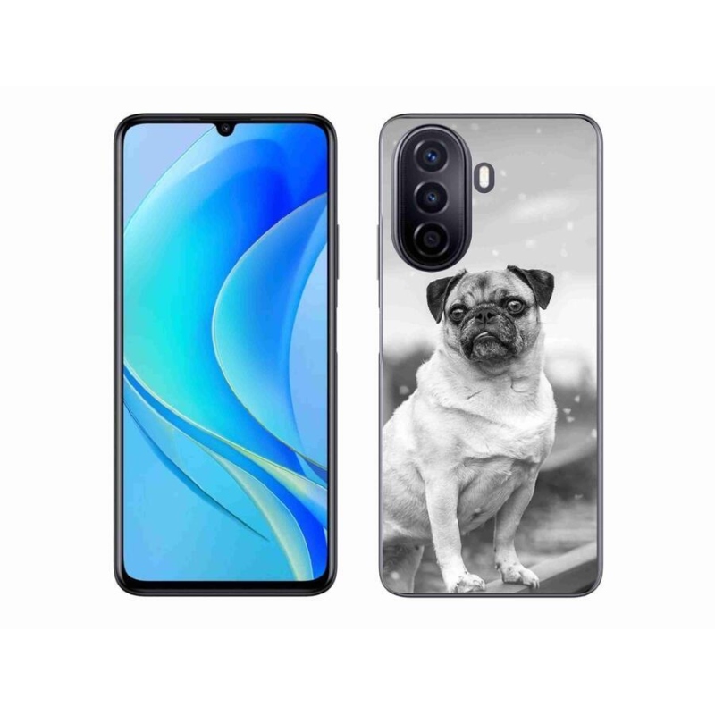 Gél tok mmCase mobil Huawei Nova Y70 - mopsz - mopsz