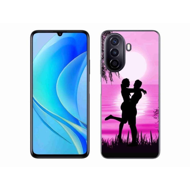 Gél tok mmCase mobil Huawei Nova Y70 - naplemente