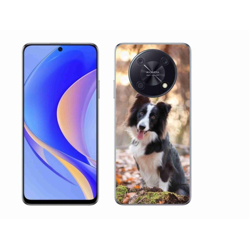 Gél tok mmCase mobil Huawei Nova Y90 - border colie 1