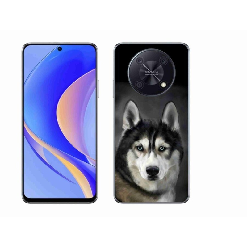 Gél tok mmCase mobil Huawei Nova Y90 - husky