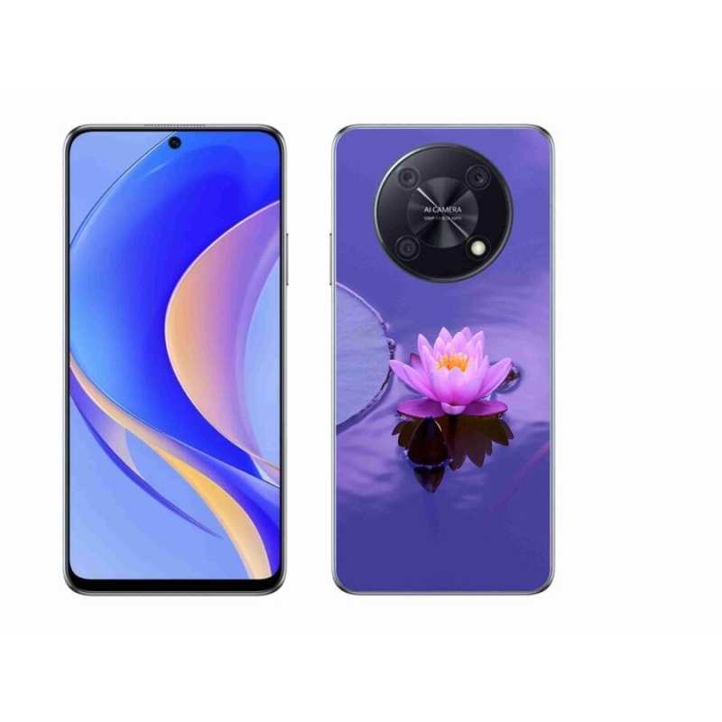 Gél tok mmCase mobil Huawei Nova Y90 - virág a felszínen