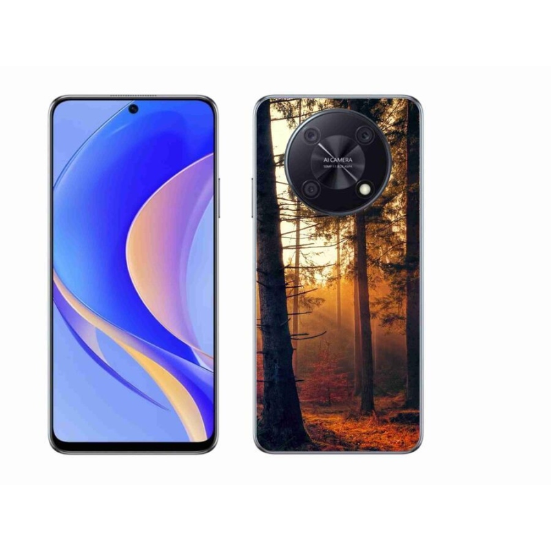 Gél tok mmCase mobil Huawei Nova Y90 - erdő
