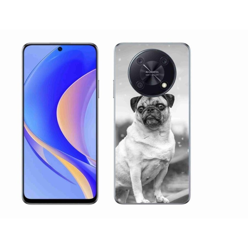 Gél tok mmCase mobil Huawei Nova Y90 - mopsz - mopsz
