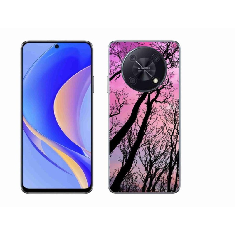 Gél tok mmCase a mobil Huawei Nova Y90 - kidőlt fákhoz