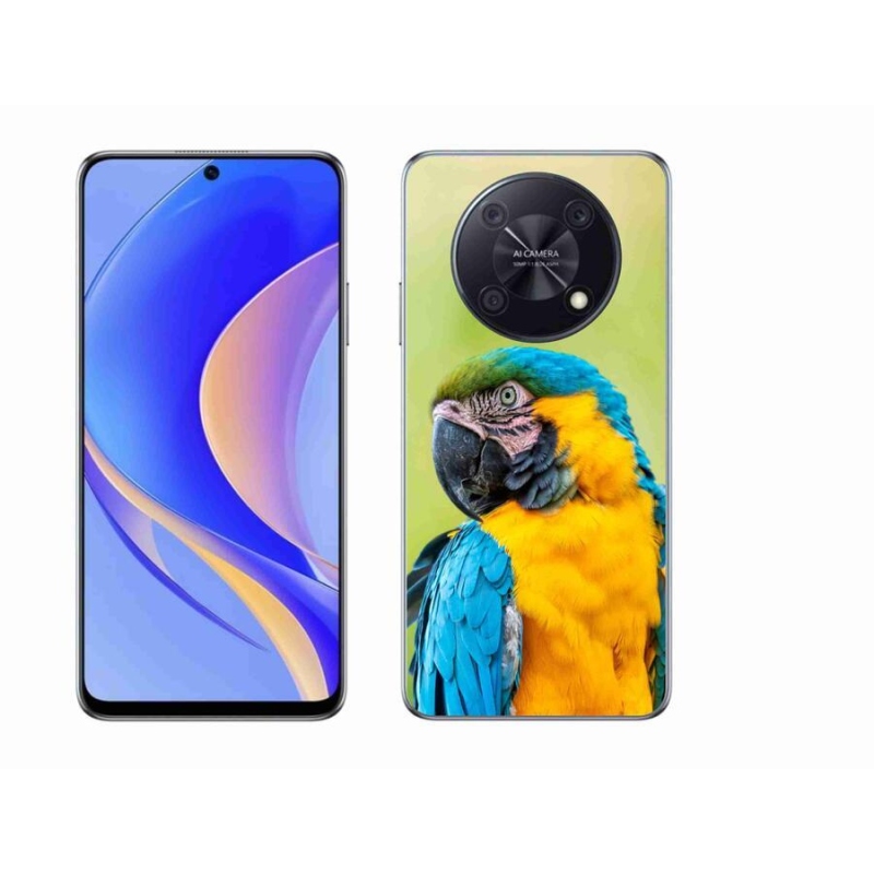 Gél tok mmCase mobil Huawei Nova Y90 - papagáj ara 2