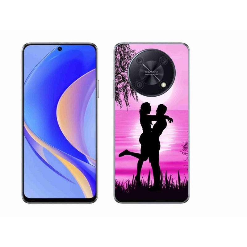 Gél tok mmCase a mobil Huawei Nova Y90 - naplemente