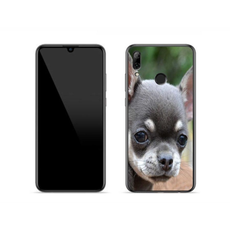 Gél tok mmCase mobil Huawei P Smart (2019) - chihuahua