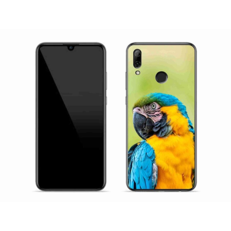 Gél tok mmCase mobil Huawei P Smart (2019) - papagáj ara 2