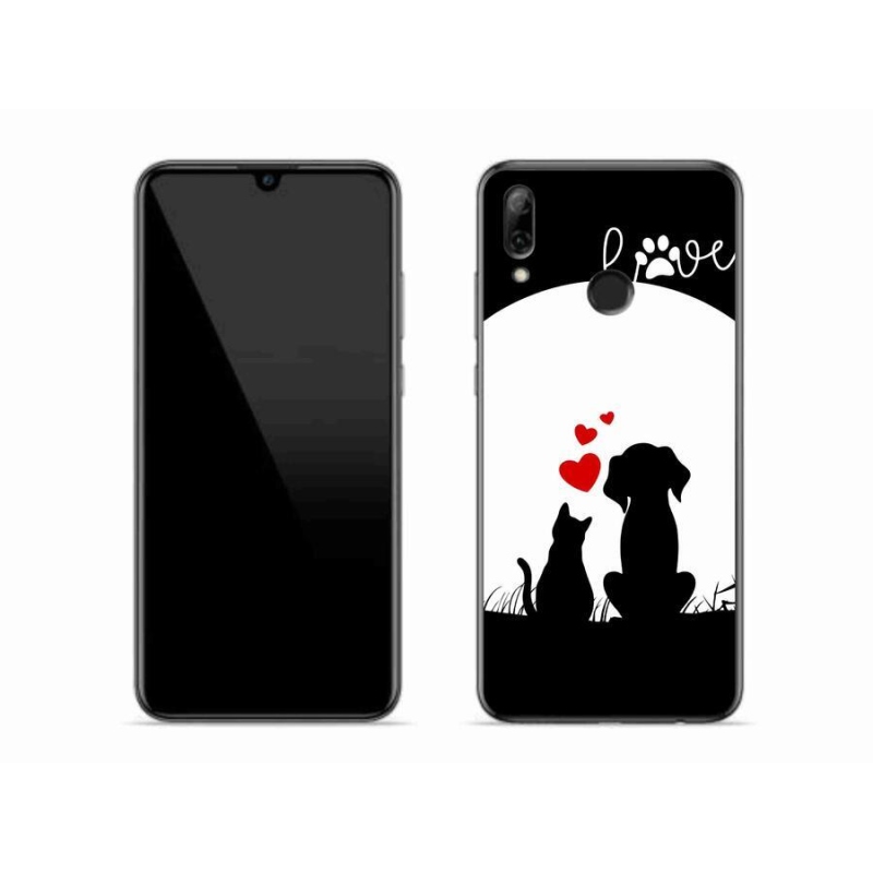 Gél tok mmCase a mobil Huawei P Smart (2019) - állati szeretet