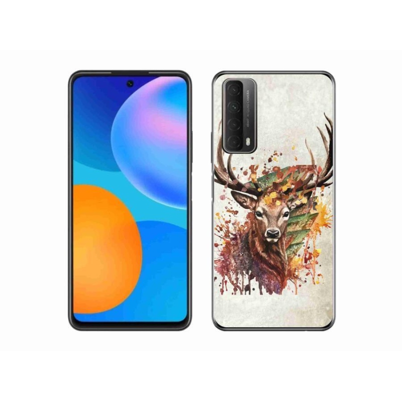 Gél tok mmCase mobiltelefonhoz Huawei P Smart (2021) - szarvas 1