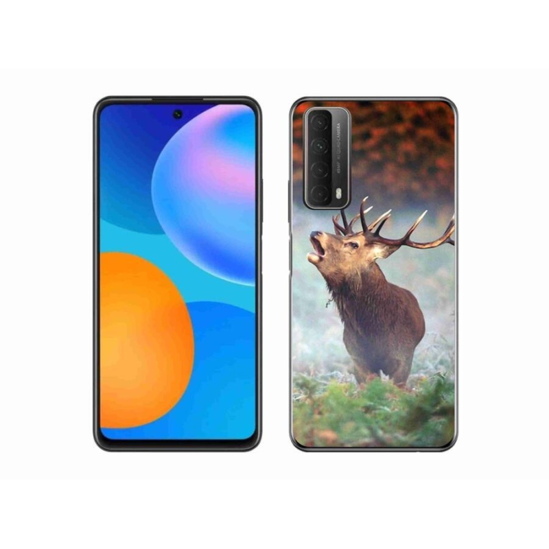 Gél tok mmCase mobiltelefonhoz Huawei P Smart (2021) - szarvas 2