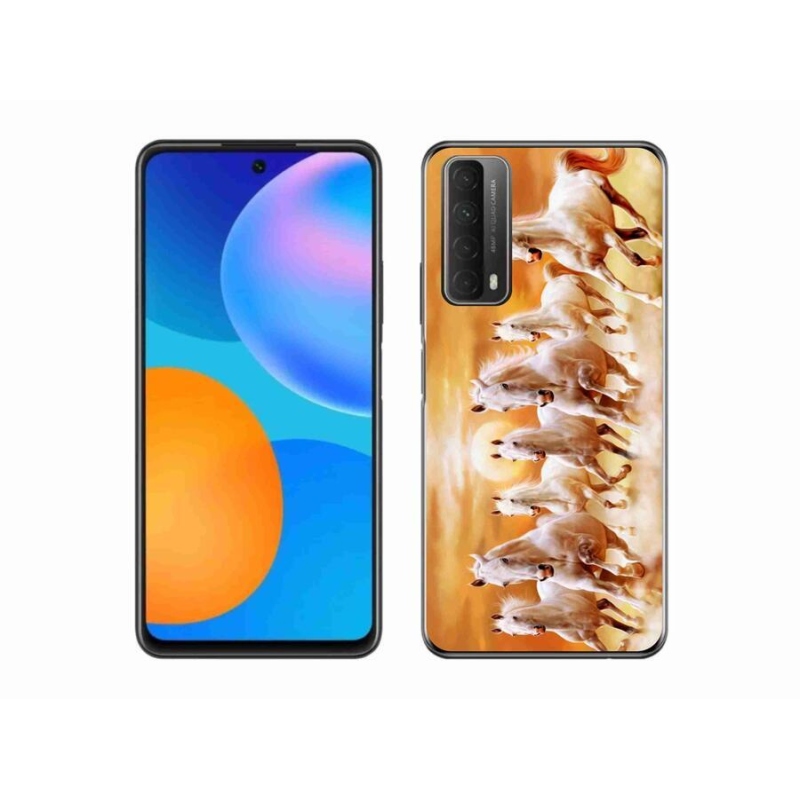 Gél tok mmCase mobiltelefonhoz Huawei P Smart (2021) - lovak 2