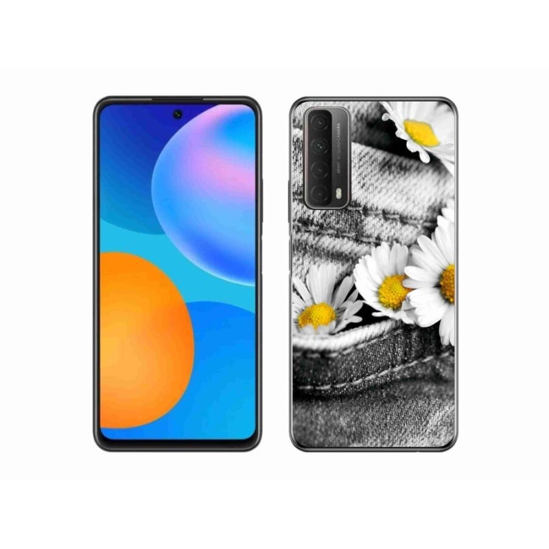 Gél tok mmCase mobiltelefonhoz Huawei P Smart (2021) - százszorszépek