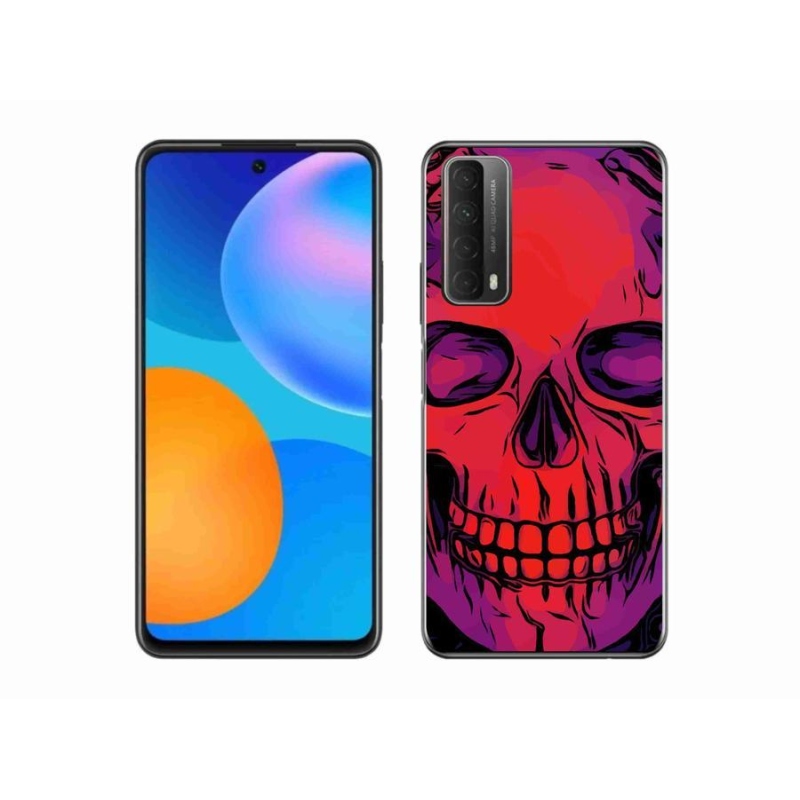 Gél tok mmCase mobiltelefonhoz Huawei P Smart (2021) - koponya