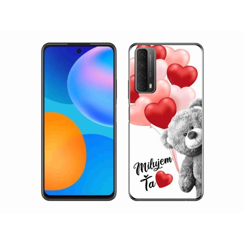 Gél tok mmCase mobiltelefonhoz Huawei P Smart (2021) - I love you en