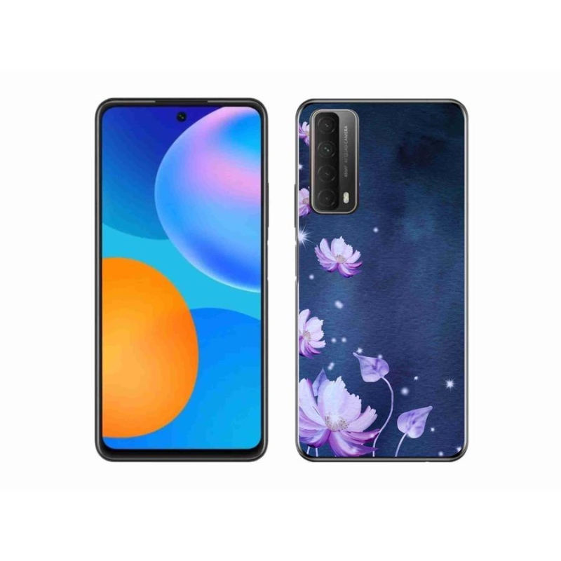 Gél tok mmCase a mobil Huawei P Smart (2021) - virághullás