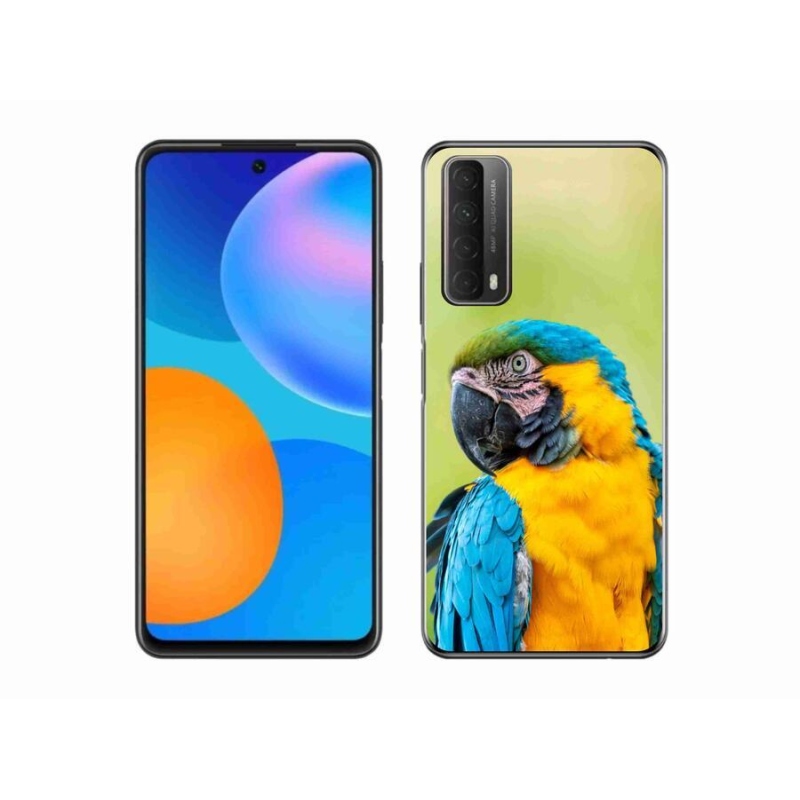 Gél tok mmCase mobiltelefonhoz Huawei P Smart (2021) - parrot ara 2