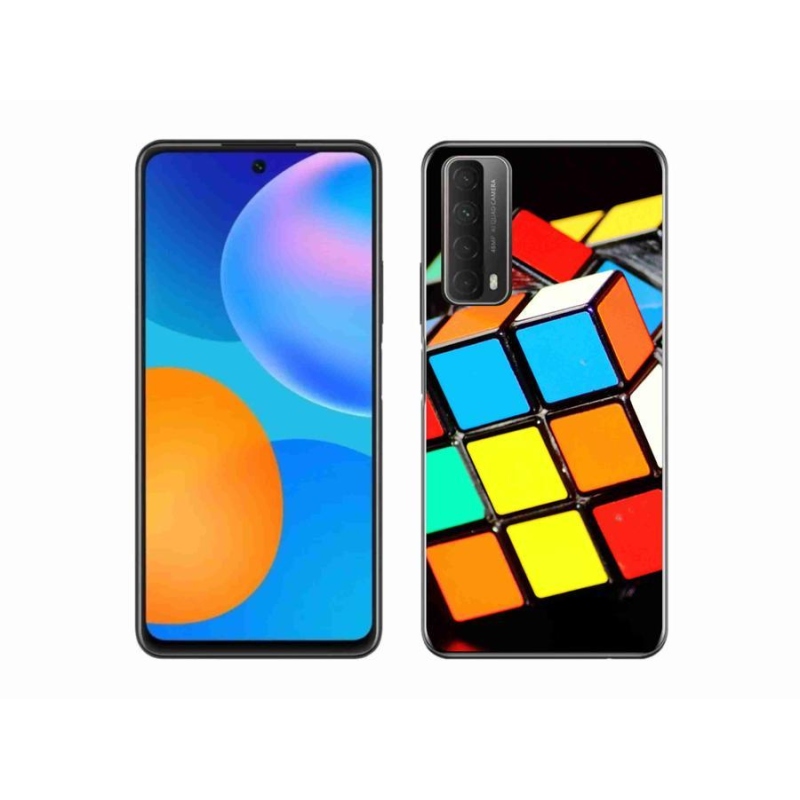Gél tok mmCase mobiltelefonhoz Huawei P Smart (2021) - Rubik-kocka