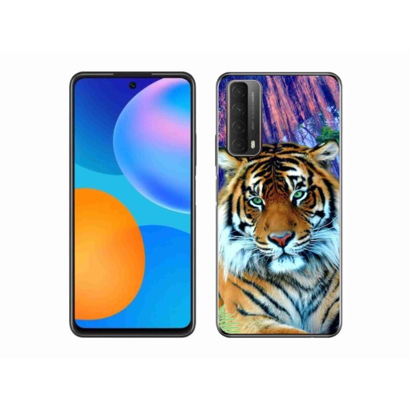 Gél tok mmCase mobiltelefonhoz Huawei P Smart (2021) - tigris