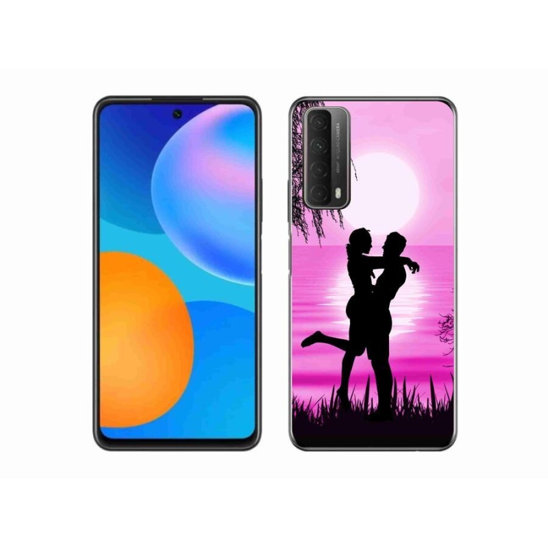 Gél tok mmCase mobiltelefonhoz Huawei P Smart (2021) - naplemente