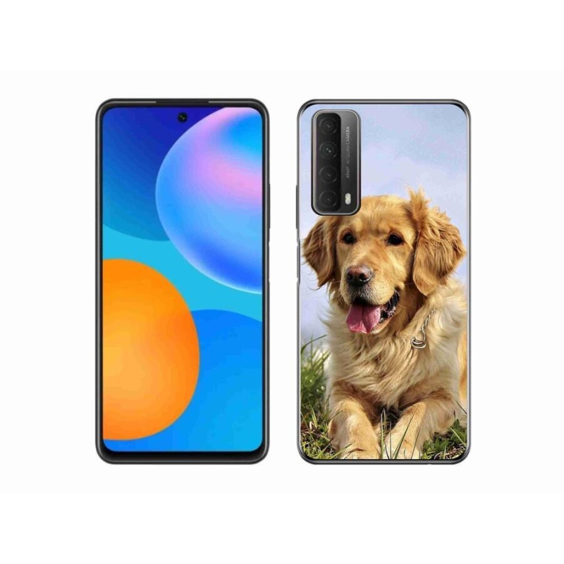 Gél tok mmCase mobiltelefonhoz Huawei P Smart (2021) - arany retriever