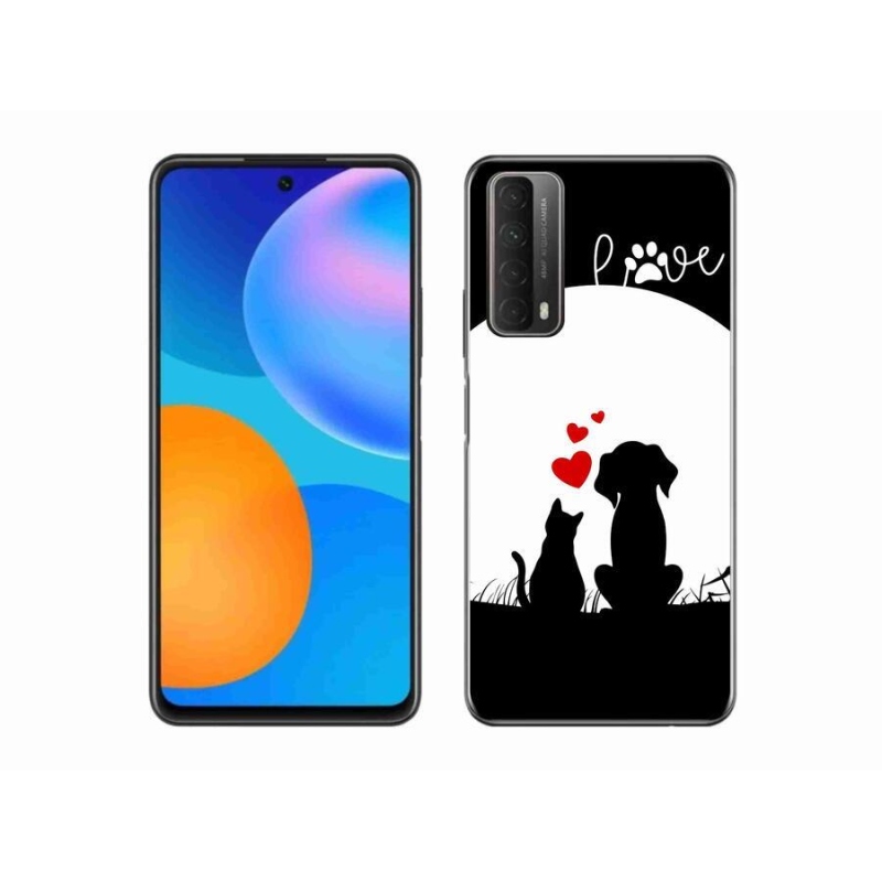Gél tok mmCase a mobil Huawei P Smart (2021) - állati szeretet