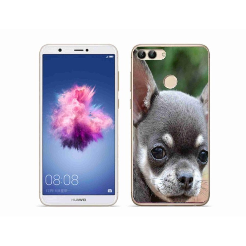 Gél tok mmCase mobil Huawei P Smart - chihuahua