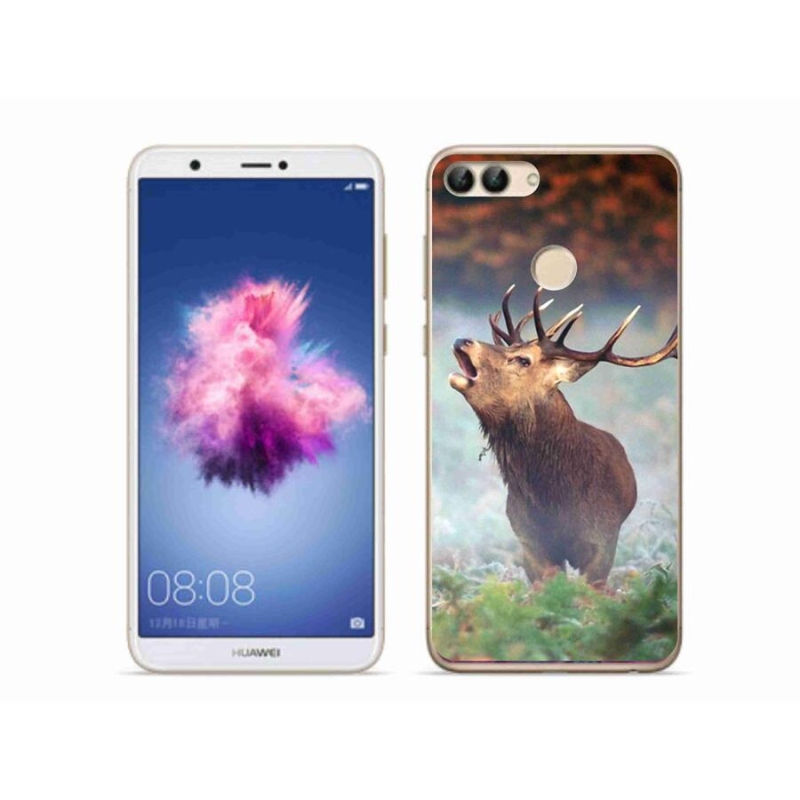 Gél tok mmCase mobil Huawei P Smart - szarvas 2
