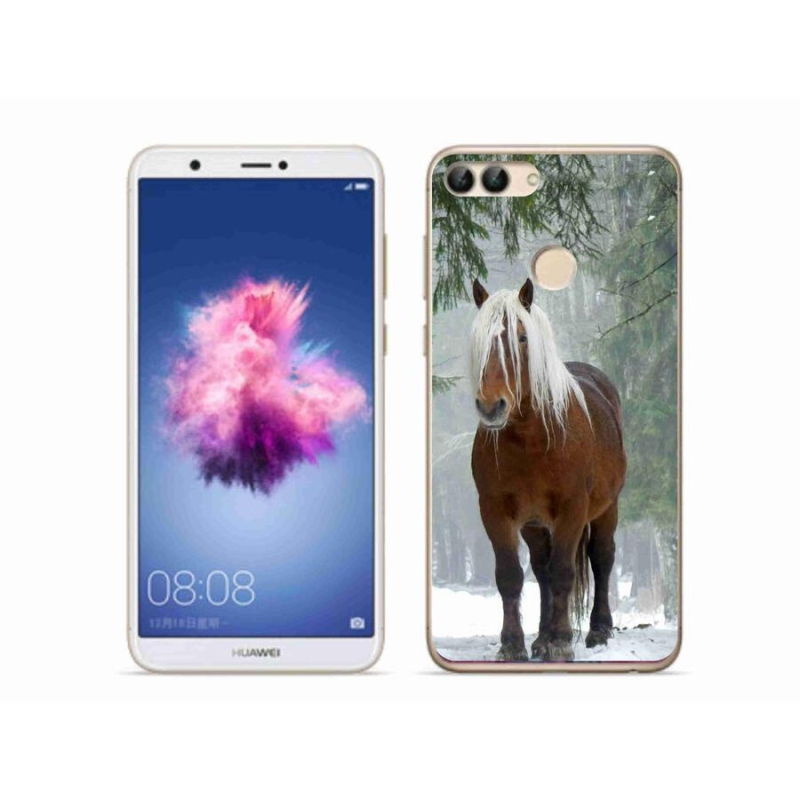 Gél tok mmCase mobil Huawei P Smart - ló az erdőben