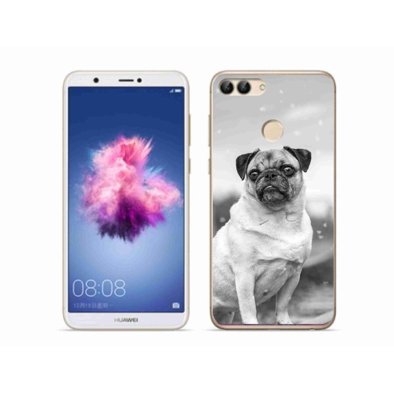 Gél tok mmCase a mobil Huawei P Smart - mopsz - mopsz