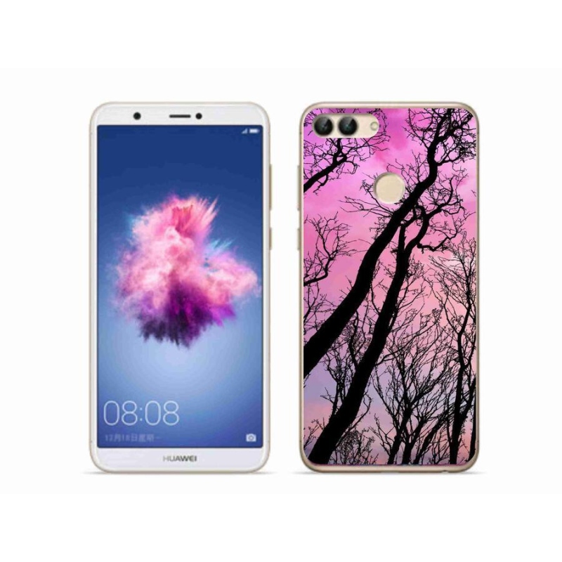 Gél tok mmCase a mobil Huawei P Smart - kidőlt fákhoz