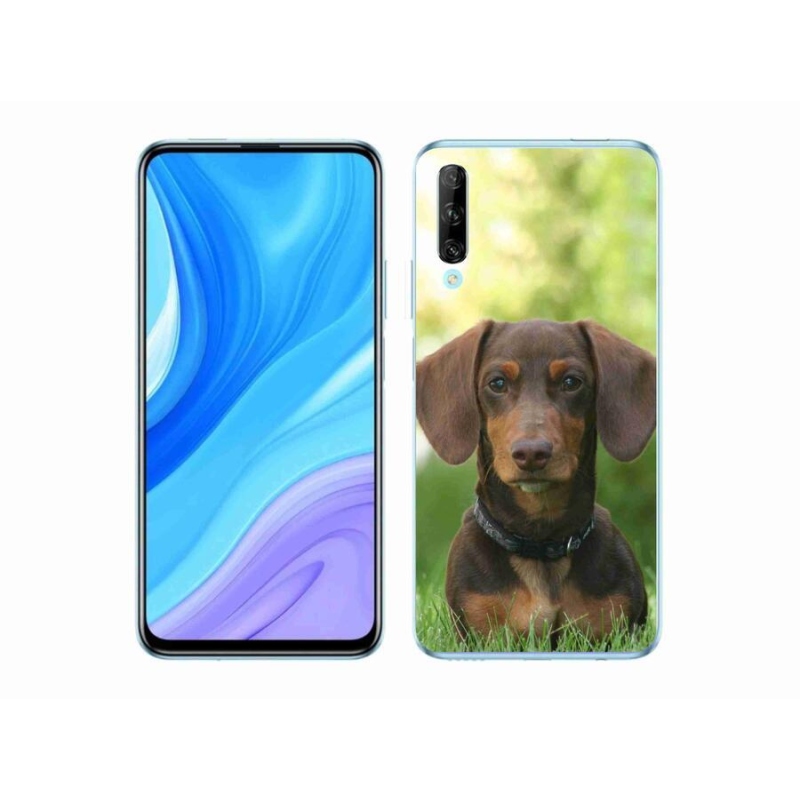 Gél tok mmCase mobiltelefonhoz Huawei P Smart Pro (2019) - barna tacskó