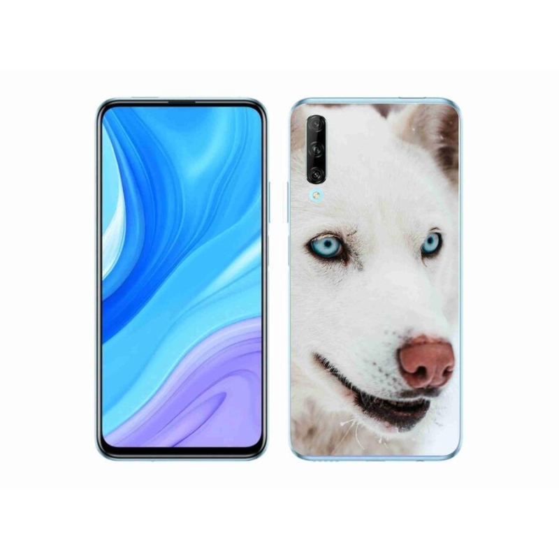 Gél tok mmCase a Huawei P Smart Pro (2019) számára - kutyaszemmel nézve