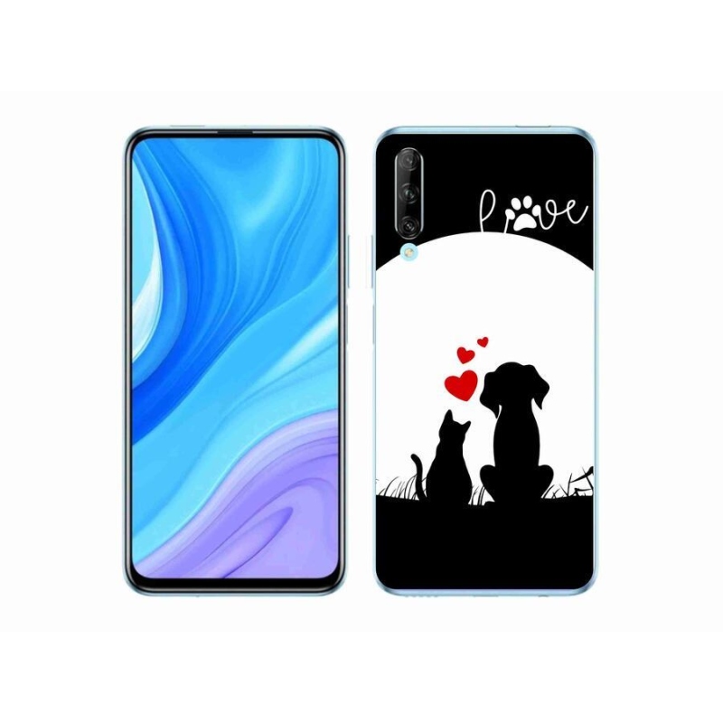 Gél tok mmCase a mobil Huawei P Smart Pro (2019) - állati szeretet